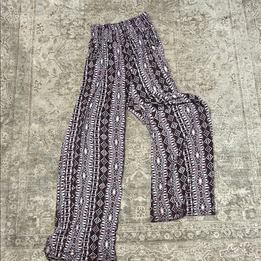 Mossimo Supply Co. Geometric Wide Leg Pants